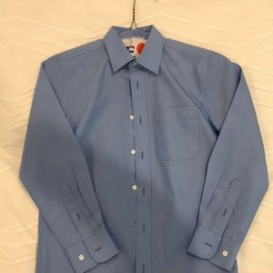 Blue boys dress shirt